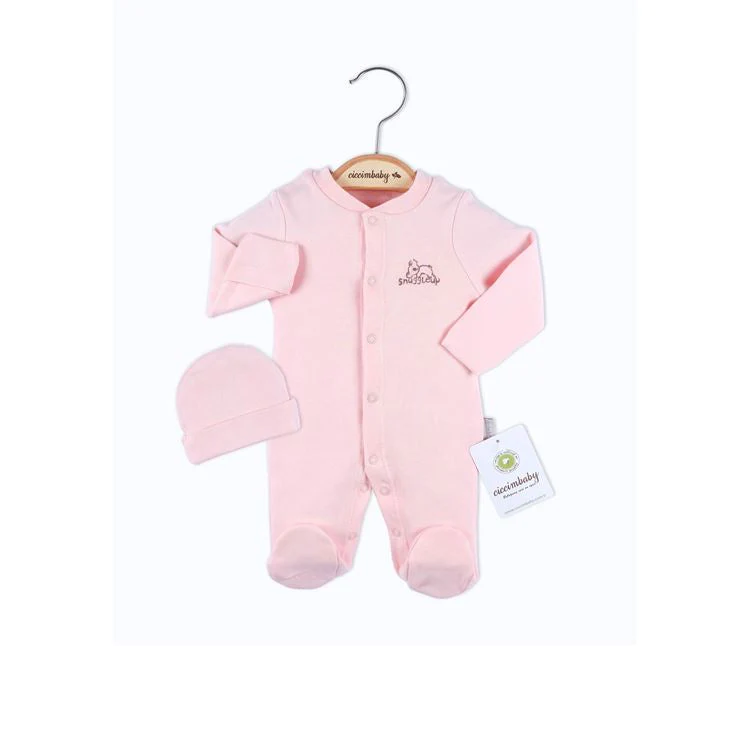 Overalls for premature babies, 3 pieces - Pink