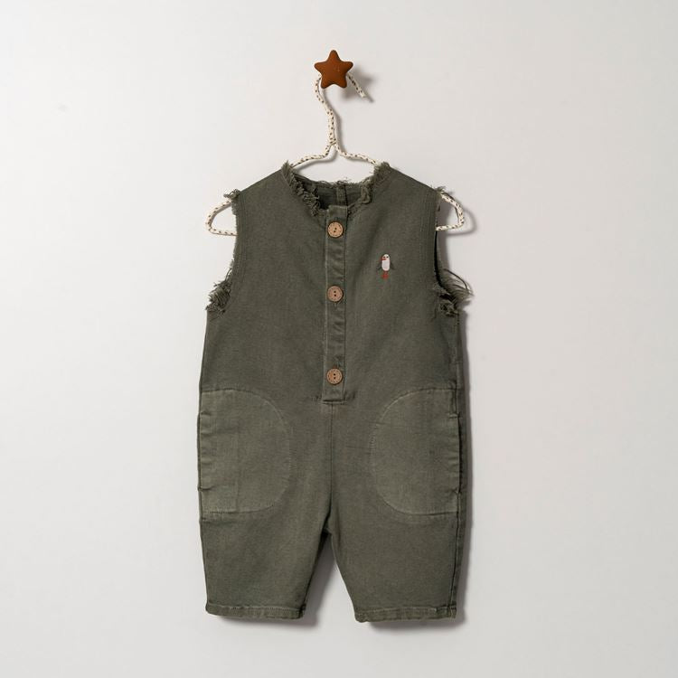 Baby overalls in Khaki for 24 months