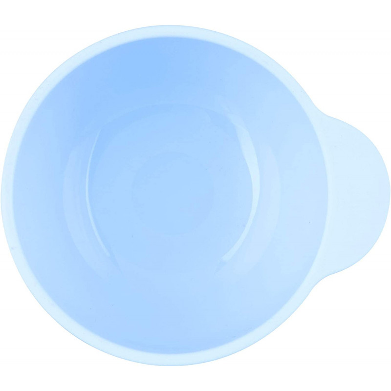 Chicco Silicone Suction Bowl, blue Color, +6 Months