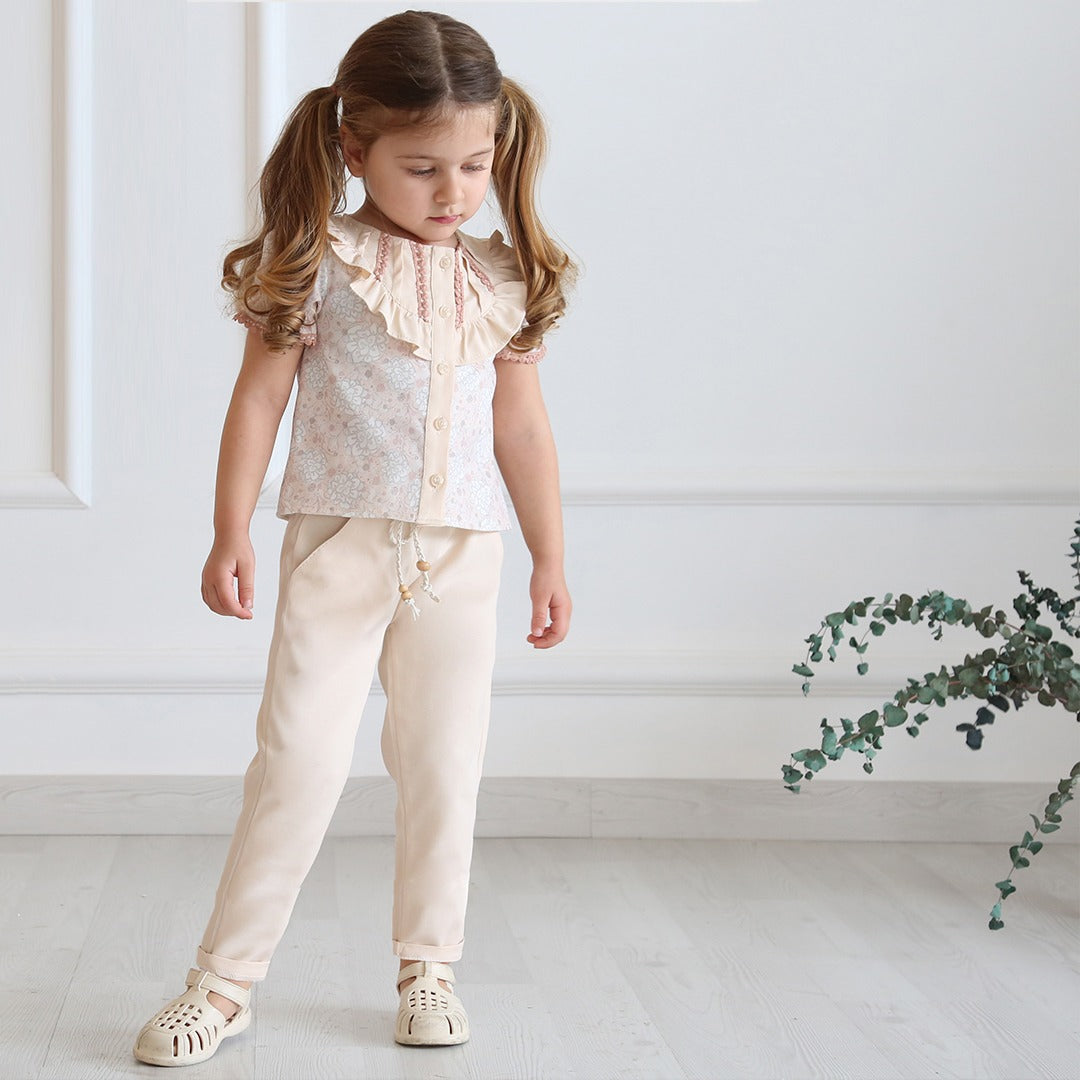 Girl Set Pants with Blouse 5 years