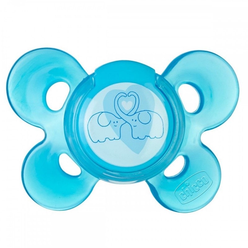 Chicco Physio Comfort Blue (6-12M) Silicone 1 Piece