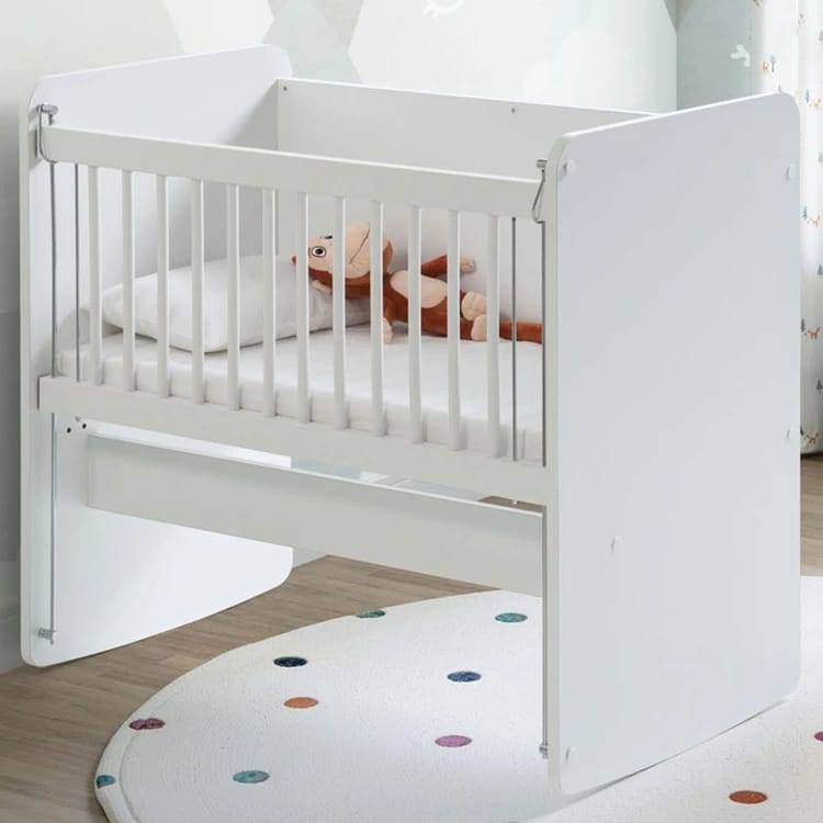 Babywhen Mother Side Mini Crib - White