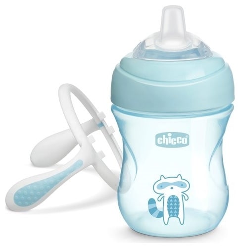 Chicoo “Transition Cup” with Silicone Spout - Blue