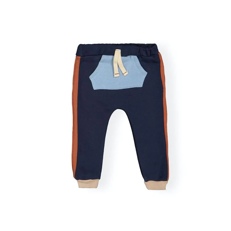 Cotton pants for children - Navy