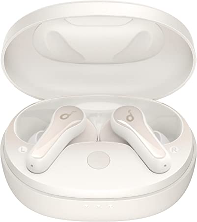 Anker Soundcore Life Note E, Black, True Wireless Earbuds with Big Bass and 3 EQ Modes - White