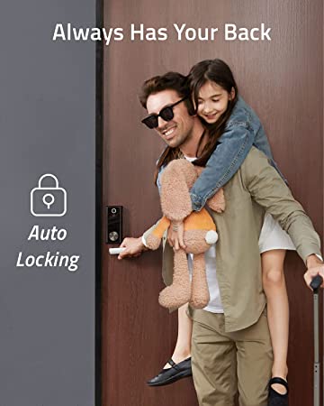Eufy security WiFi Fingerprint smart lock- Black