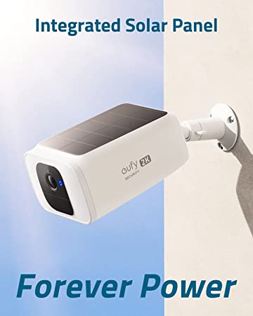 Eufy security Spotlight Cam Solar Black+White
