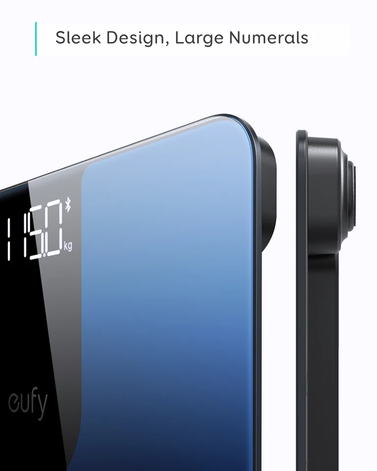eufy - Smart Scale with Bluetooth, Large LED Display, 14 Measurements