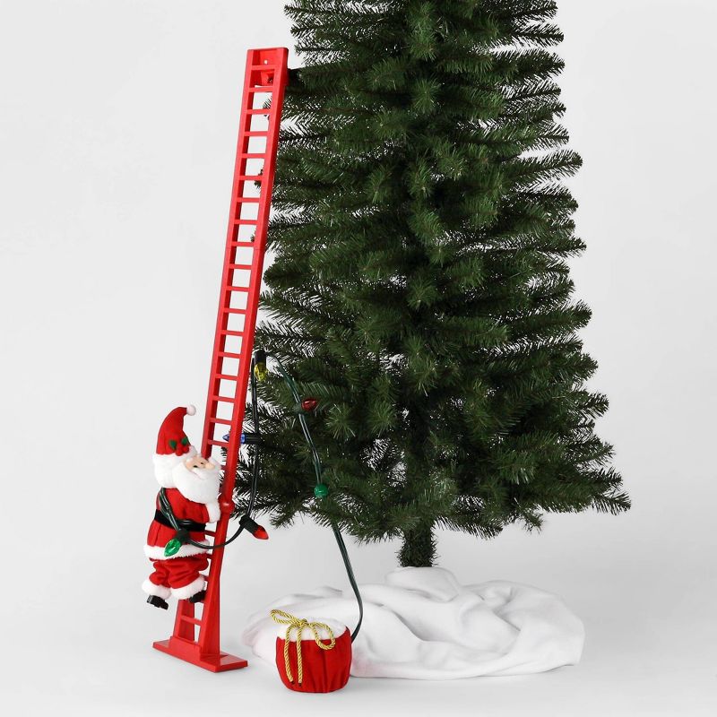 Large Climbing Santa Decorative Figurine Red - Wondershop™