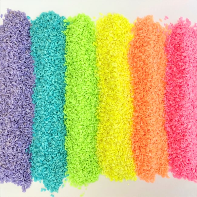 YIPPEE! Sensory Colored Rice - mixed colors