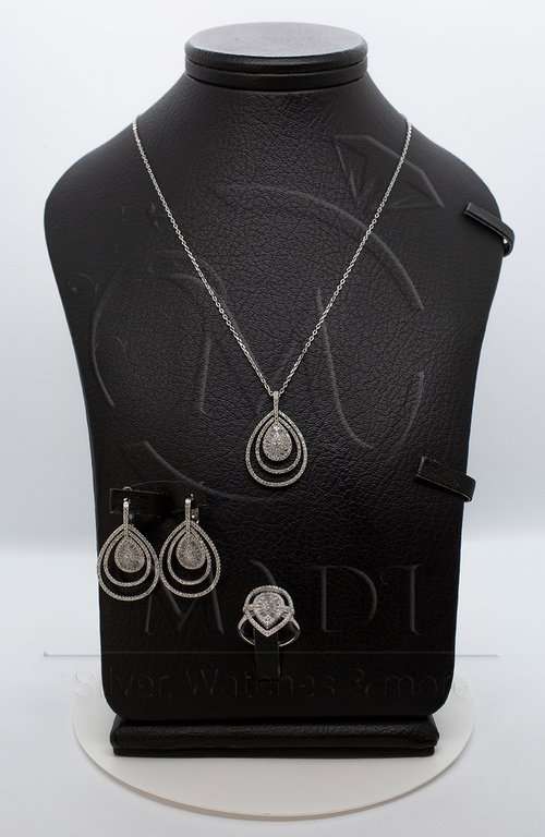 Luxurious Sterling Silver Set