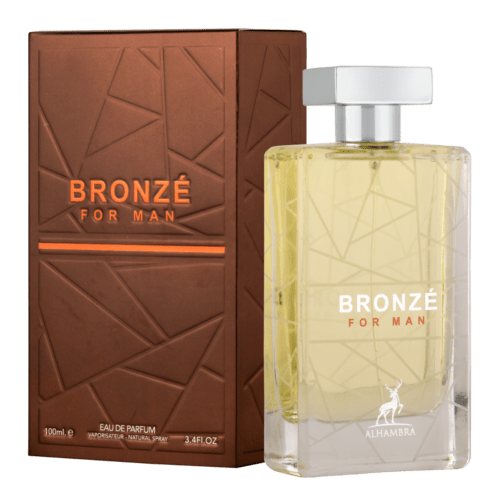 Bronze Man Eau De Parfum for Men 100 ml by Al Hamra Perfumes