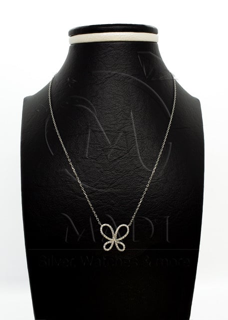 Silver 925 Butterfly Necklace