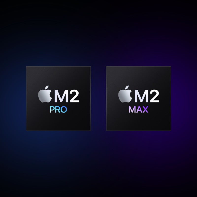 14-inch MacBook Pro: Apple M2 Pro chip with 10‑core CPU and 16‑core GPU