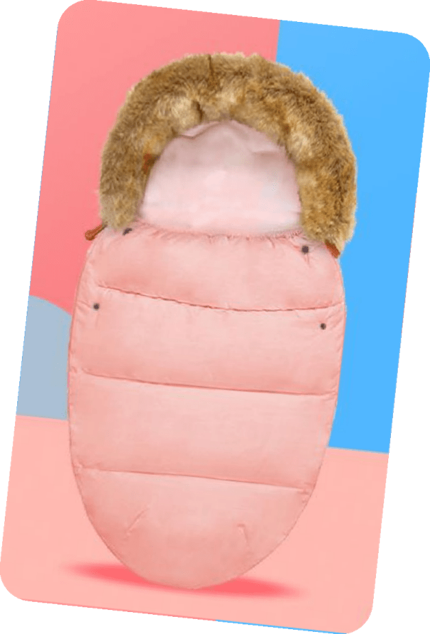 DEÄREST Baby Coat/Cocoon - Pink