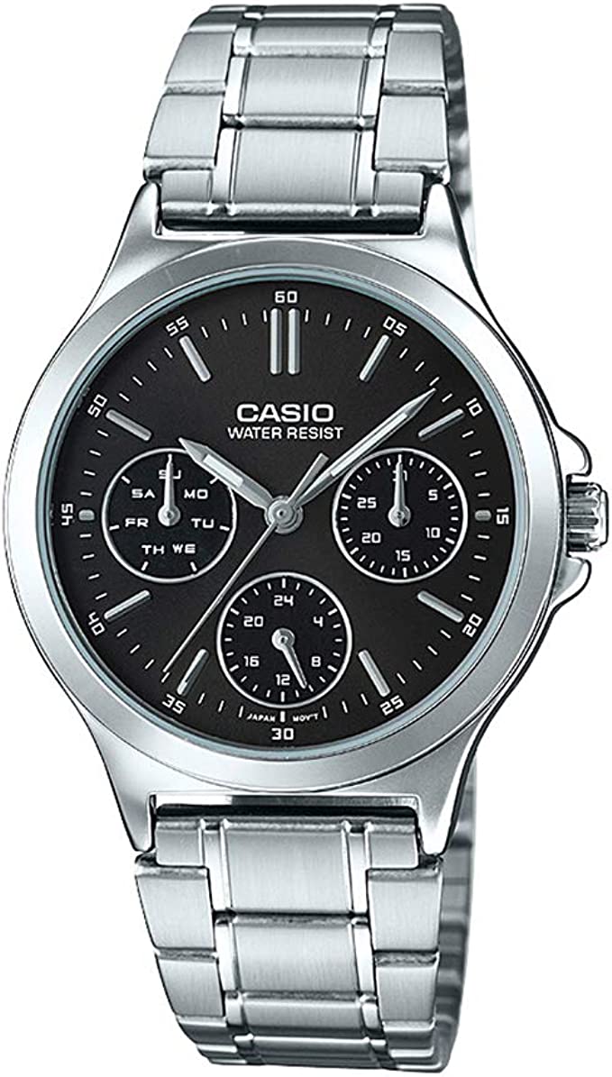 Casio LTP-V300D-1A Stainless Steel , Women Watches