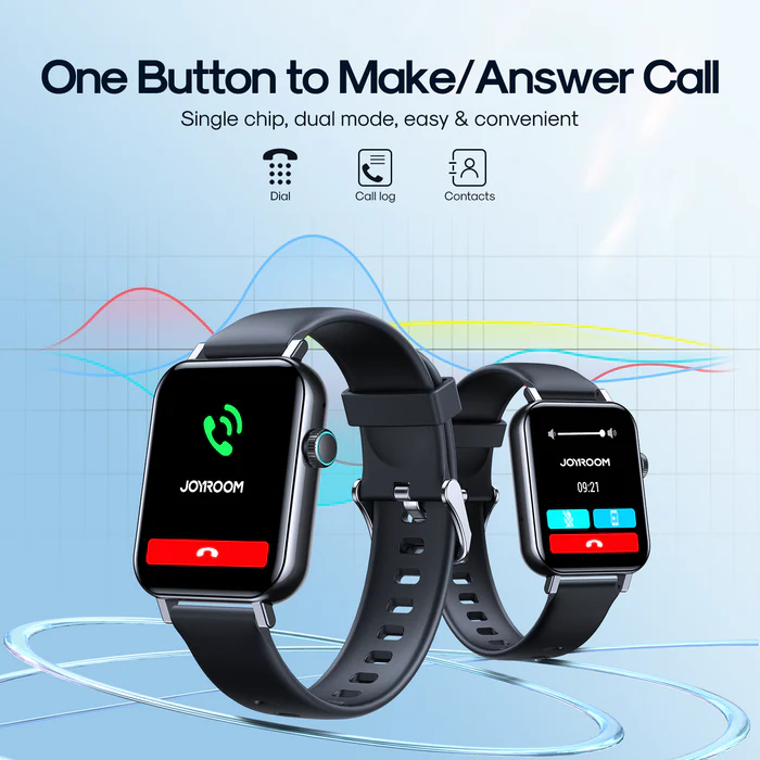 JOYROOM JR-FT5 Fit-Life Series Smart Watch (Answer/Make Call) Black