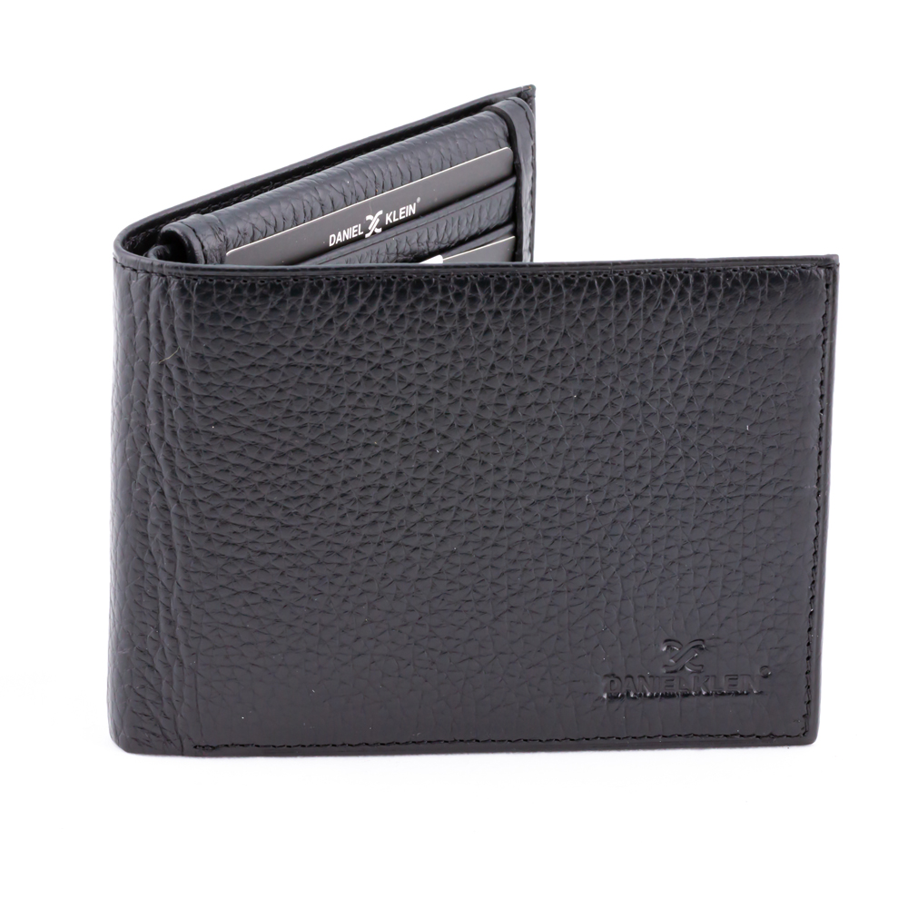 Daniel Klein Men'S Leather Wallet Dkw3055-01