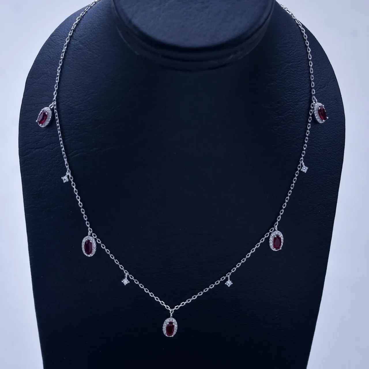 Elegant Silver 925 Necklaces With Cubic Zirconia