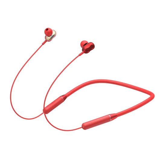JOYROOM JR-DY01 Neckband Wireless Bluetooth Magnetic Dual Dynamic In-ear Sports Outdoor Earphone(Red)