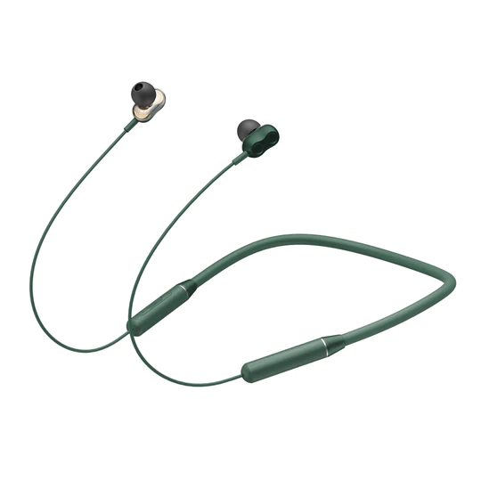 JOYROOM JR-DY01 Neckband Wireless Bluetooth Magnetic Dual Dynamic In-ear Sports Outdoor Earphone(Green )