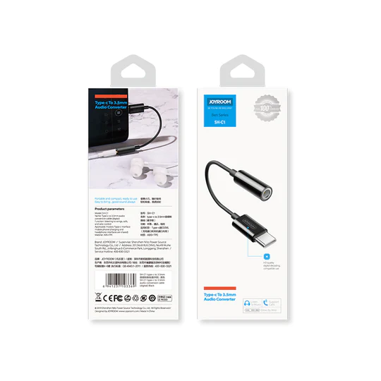 SH-C1 type-c to 3.5mm audio conversion cable from joyroom