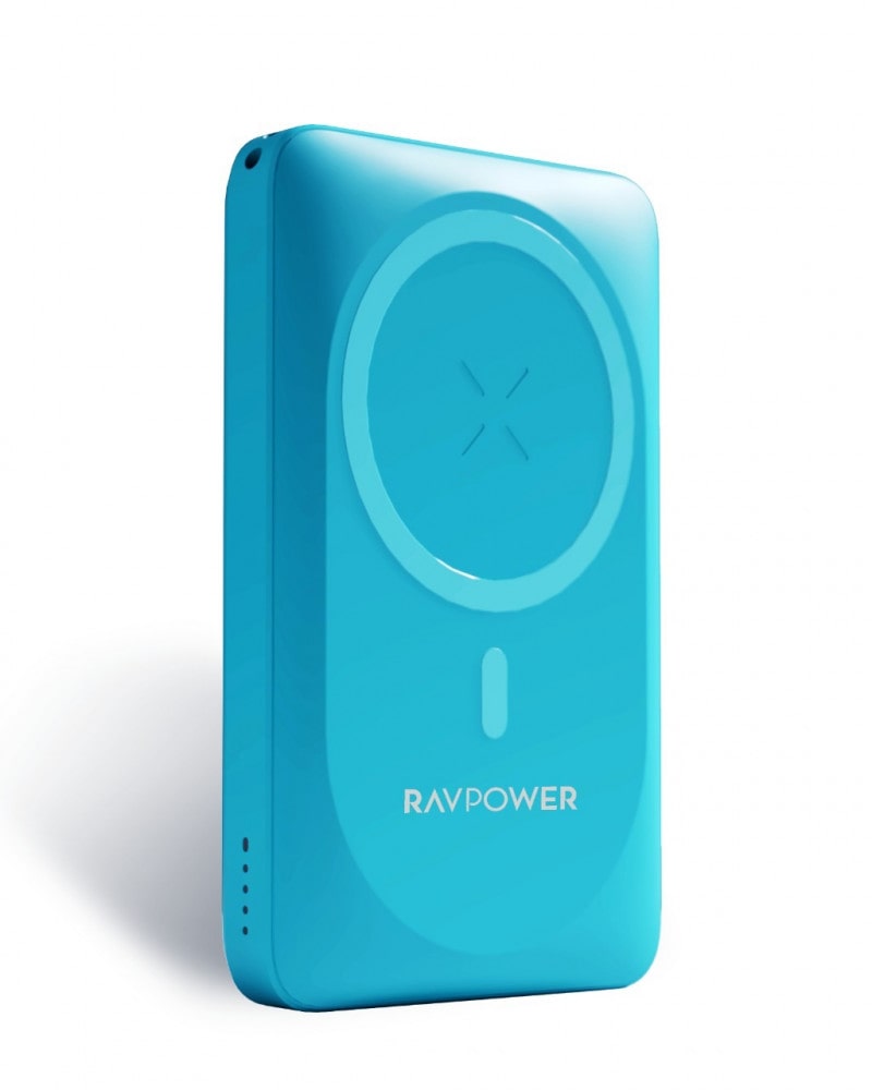 Ravpower RP-PB1212 10000mAh Magnetic Wireless Powerbank - blue