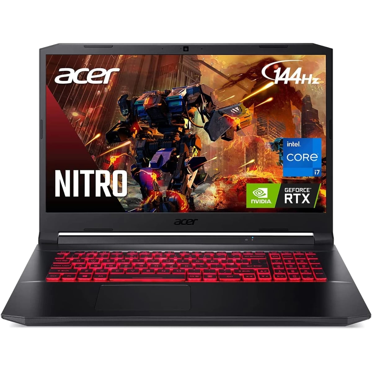 Acer NEW Nitro 5 11Gen Intel Core i7 11800H 8-Core up to 4.6GHz 24M Cashe