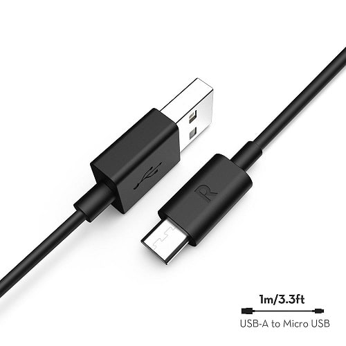 RAVPower RP-CB043 1m USB A to Micro Cable