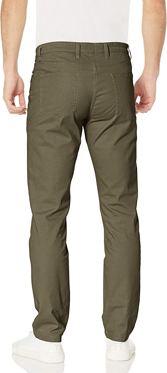 Amazon Essentials Men's Slim-Fit 5-Pocket Comfort Stretch Chino Pant