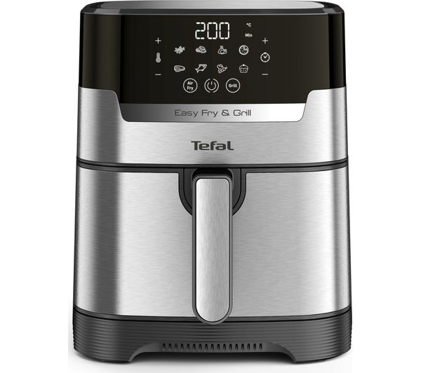 Tefal EasyFry Precision+ 2in1 Air Fryer & Grill with 2 Cooking Functions & 8in1 Programs