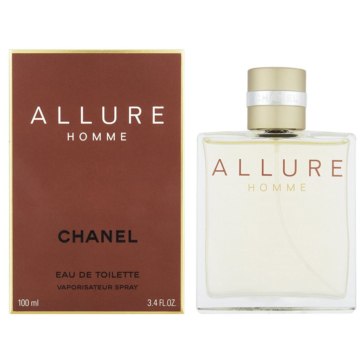 Allure Homme Perfume EDT Spray for Men 100 ml by Chanel