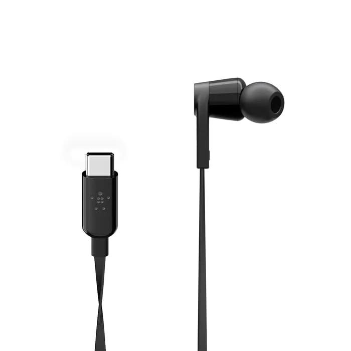 Belkin  G3H0002btBLKSOUNDFORM™ Headphones with USB-C Connector, Black