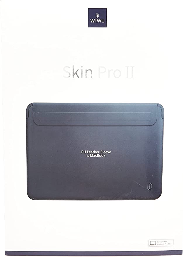 Wiwu Skin Pro II PU Leather Sleeve for New 13.3" / 13 " Laptops - Gray