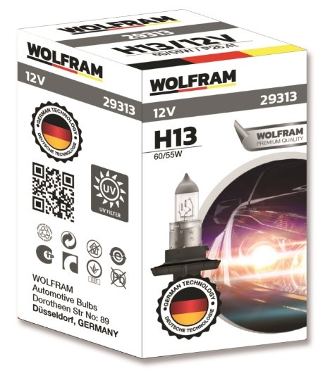 Wolfram H13 Standard Light 12 V 	60/55 WATT