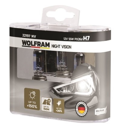 Wolfram H7 Night Vision 12V 55W