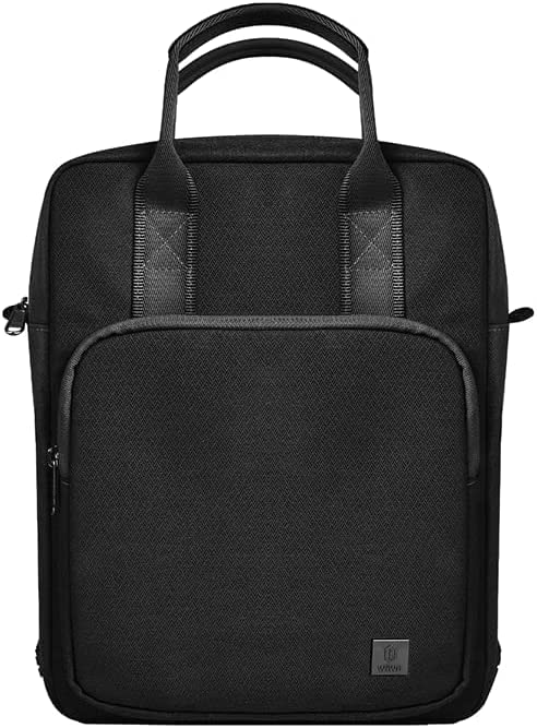WIWU Alpha Vertical Layer Bag For 11" Laptop - Black