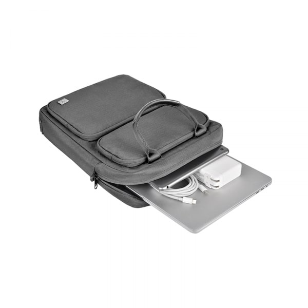 WIWU Alpha Vertical Layer Bag For 14.2" Laptop - Gray