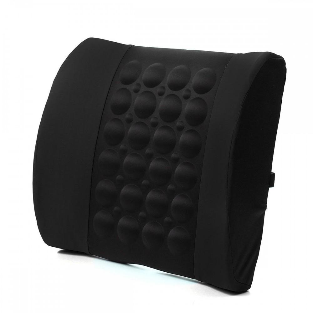 Backrest and electric massage in BLACK