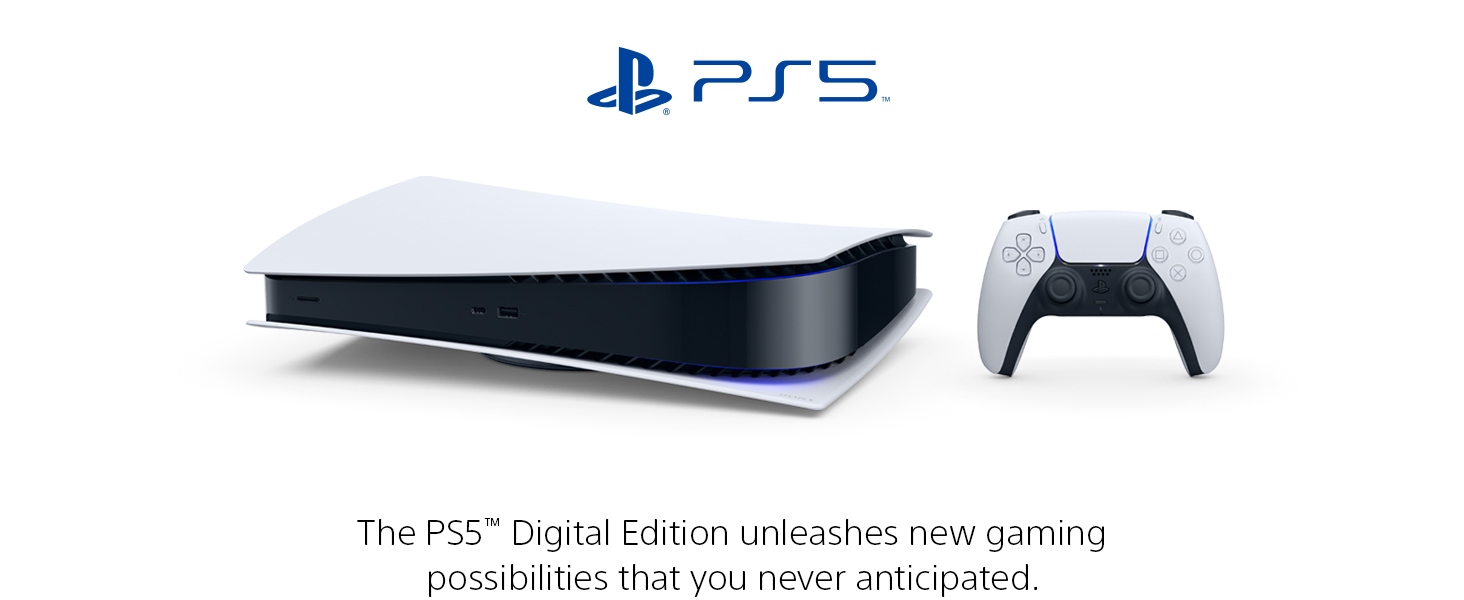 PlayStation 5 Digital Edition With Controller