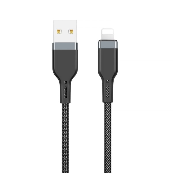 Wiwu Pt01 Platinum Cable Usb To Lightning 1.2m - Black