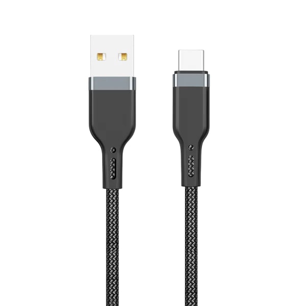 Wiwu Pt02 Platinum Cable USB to Type C Cable 3m - Black