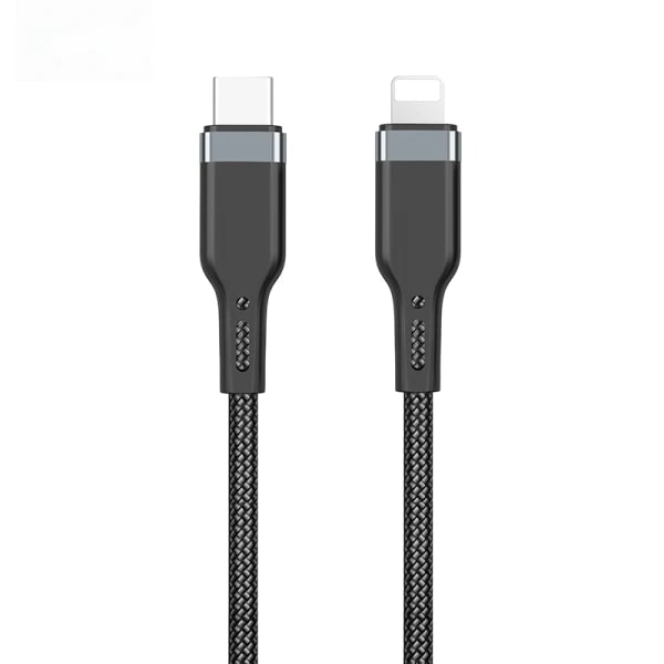 Wiwu pt04 platinum cable type-c to lightning 0.3m - black