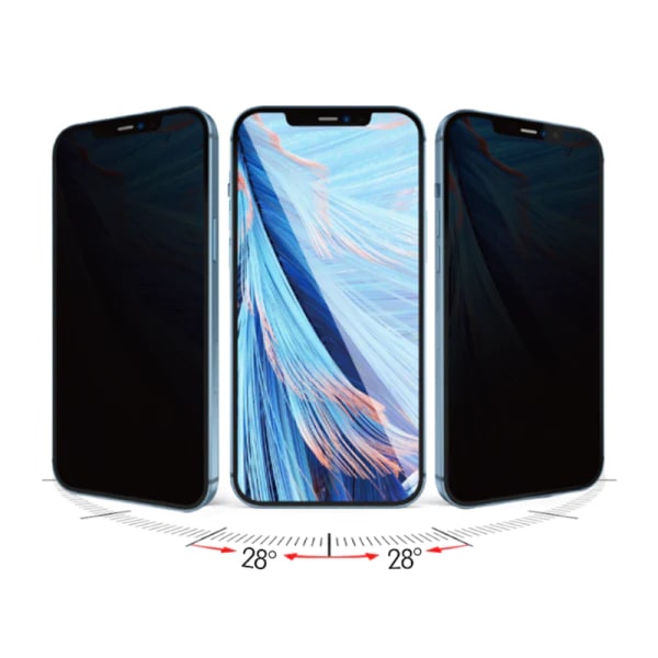 Wiwu iprivacy hd anti-peep tempered glass screen protector 2.5d for iphone XS MAX/ 11 Pro max