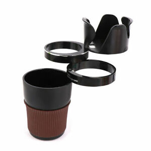 .The 5-in-1 Magic Duo Cup Holder is a versatile car accessory
