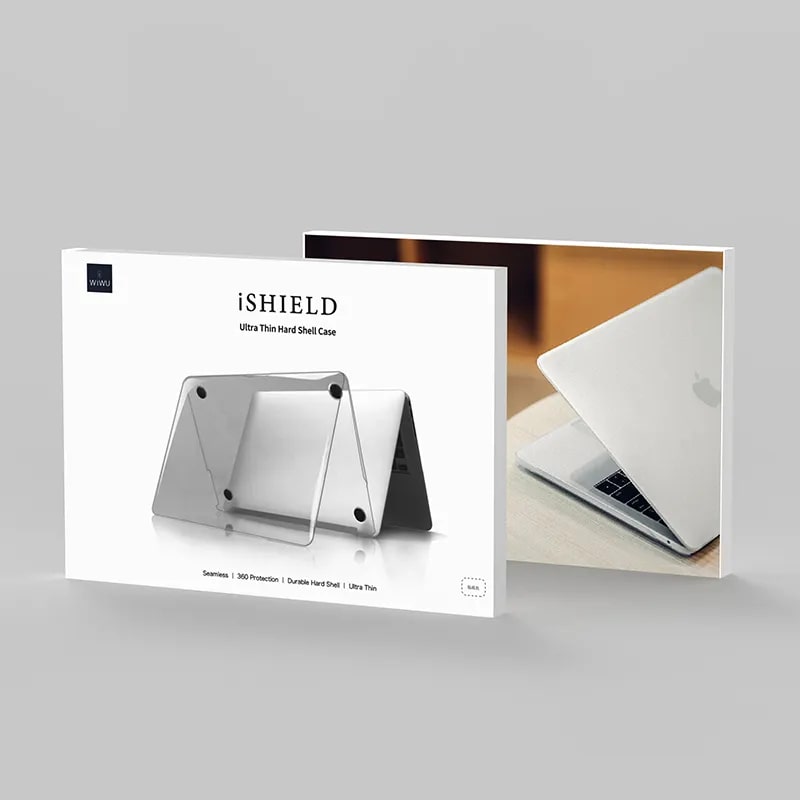 Wiwu ishield ultra thin hard shell case for macbook pro 14.2" (2021) - White Frosted