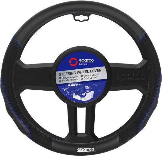 Sparco Cover Steering PVC Black