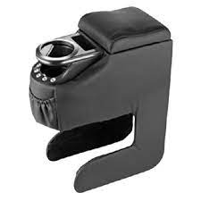 middle kick Car seat with cup holder in black
