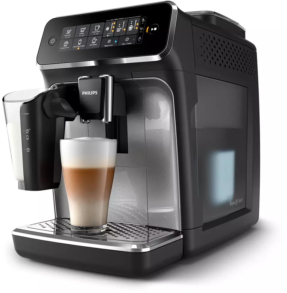 Philips espresso machine with multiple coffee options