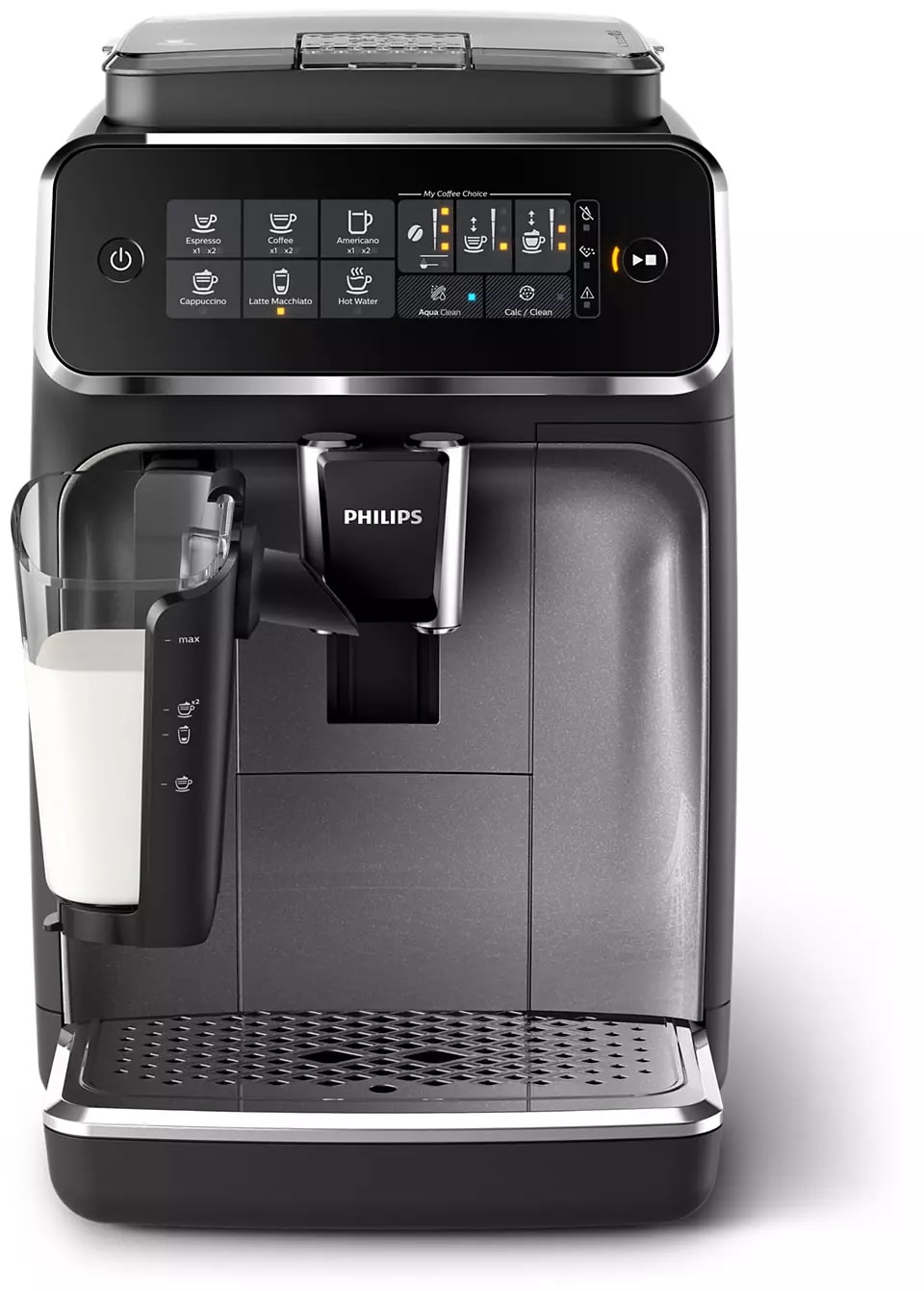 Philips espresso machine with multiple coffee options